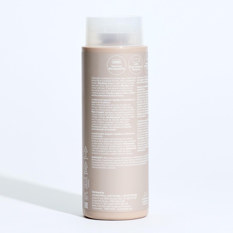 Paul Mitchell Awapuhi Conditioner, Balances Moisture + Adds Shine, For