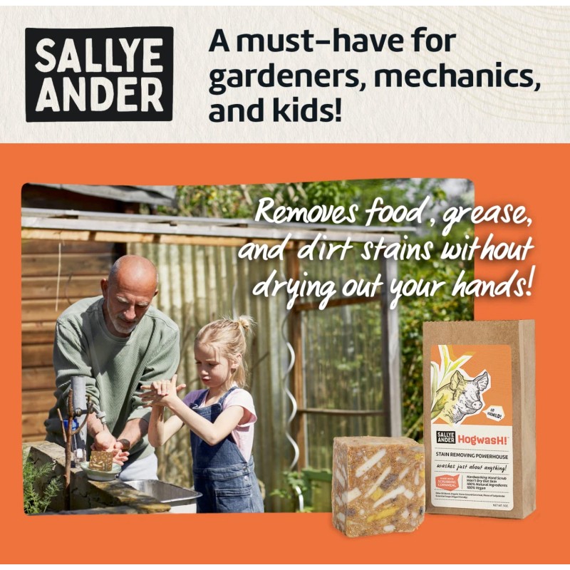SallyeAnder Hogwash! Stain Bar Soap | SallyeAnder