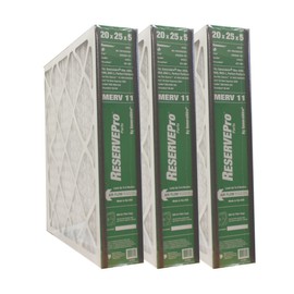 3-PK ReservePro 4551 (old #4501) 20"x25"x5" Air Filter-Actual Size= 19 5/8" x 24 3/16" x 4 15/16"- 6FM2025