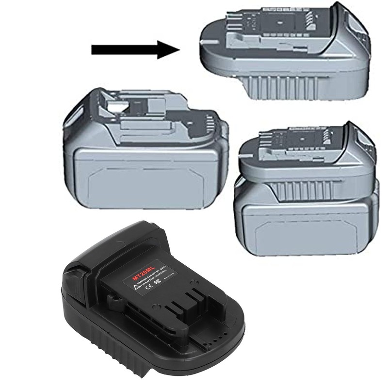 MT20ML Adapter for MAKITA 18V Lithium Battery BL1830 BL1840 BL1850