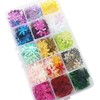 Chenkou Craft 1 Box 750pcs 20mm Rainbow Sequin Snowflake for
