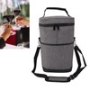 2 Bottle Wine Cooler Bag Leakproof Insulated Padded Wine Carrier