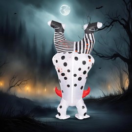 Upside-Down Clown Inflatable Adult Costume