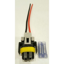 Muzzys PT2298 H11 H8 880 881 Female Adapter Wiring Harness Sockets Wire For Headlights or Fog Lights, VSS Vehicle Speed Sensor, Transmission Output Shaft Sensor, Pigtail, Replaces ACDelco PT 2298