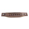 Acoustic Guitar Bridge Rosewood Pre Drilled Precisely Cut Folk Guitar