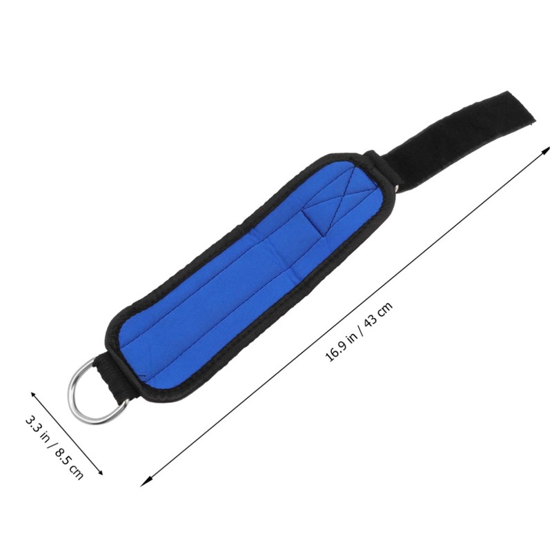WHAMVOX 1 Pair Fitness Padded Ankle Straps for Cable Machines