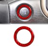 ramuel Compatible with Carbon Fiber Interior Engine Lgnition Start Stop