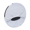 Fuel Tank Cover Trim Gas Cap Lid Chrome Decoration Replacement