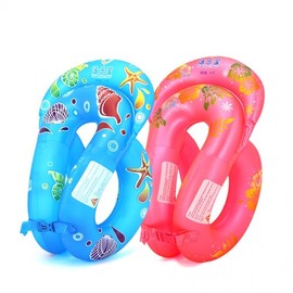 Neckbest Wearable Swimming Aid for Children - Next Generation Shoulder Ring ALF2 Free Size/L Powder 155-170cm 5th Gen Shoulder Ring 7ea