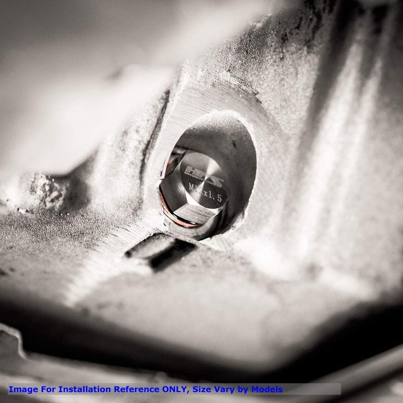 HPS Performance HPS Stainless Steel Magnetic Oil Drain Plug Bolt