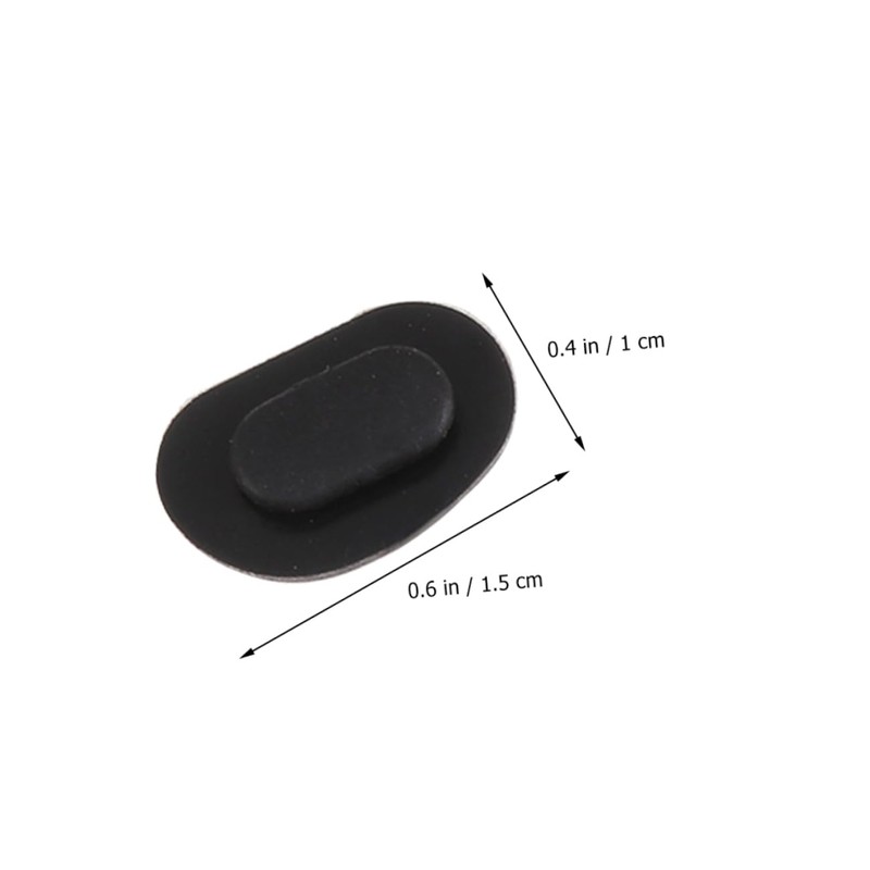 Mipcase 40pcs Eyeglass Nose Pads Repair Kit Soft Non Slip
