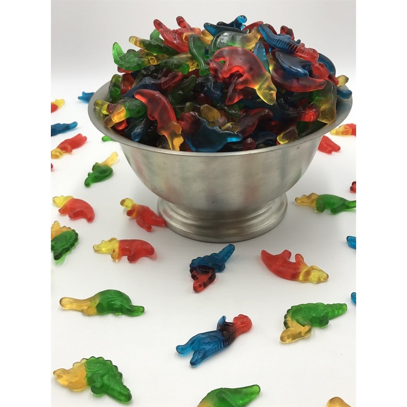 HARIBO Gummi Candy, Dinosaurs, 5 lb. Bag