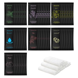 twoworld 140 Moist Cotton Towel Bulk Moist Towelettes Individually Wrapped