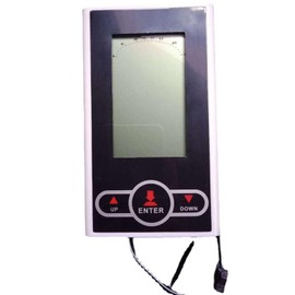 AIXXCUVQ Electronic Meter With Rate Meter Counter Stay On Top Of Fitness Goals Bike Speedometer Wireless ABS Fitness Bike Counter