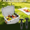 2 Pack Cooler Latches Compatible with Ozark Trail, Replacement Lid