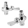 Toilet Foot Pedal Flush Valve Brass Non Slip Easy To