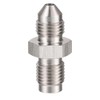 3AN Male to 3AN 3/8-24 Male Inverted Flare Stainless Steel