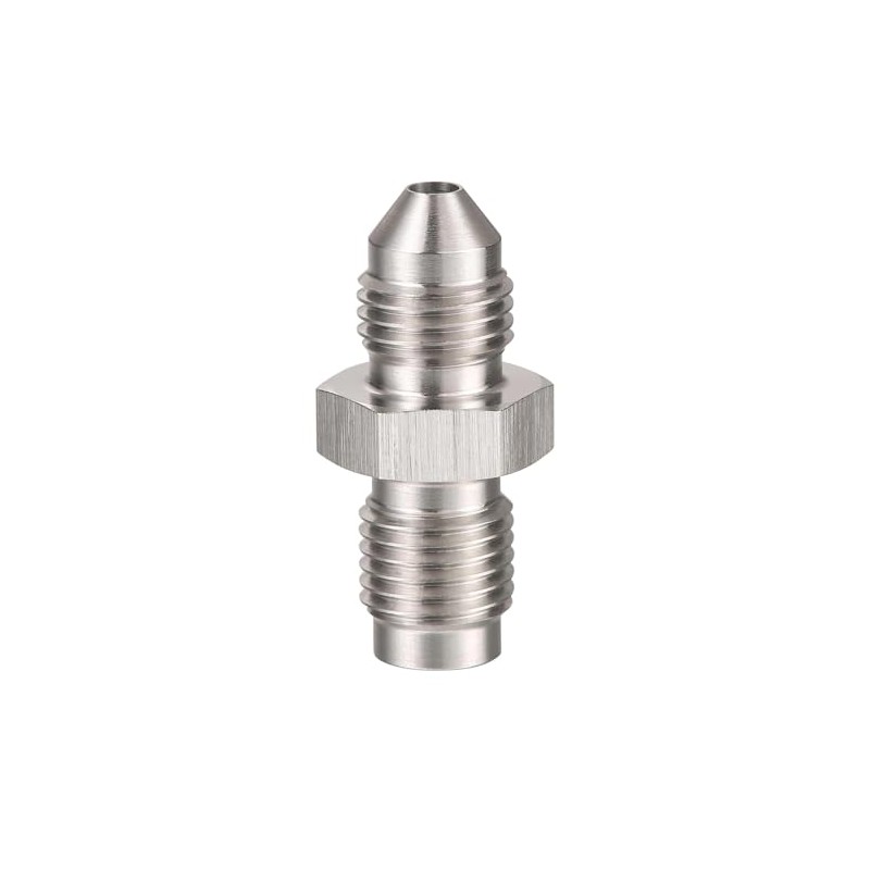 3AN Male to 3AN 3/8-24 Male Inverted Flare Stainless Steel