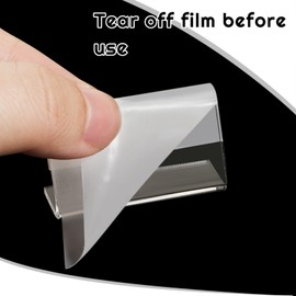 Pack of 70 Mini Acrylic Price Tags L Shape Labels Stand Transparent Price Labels Stand for Name Tags Retail Cards Table Display, 1.57 x 0.79 Inches / 4 x 2 cm