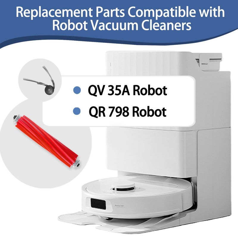 XVXUOU Replacement Accessories kit Compatible with Roborock QV 35A /
