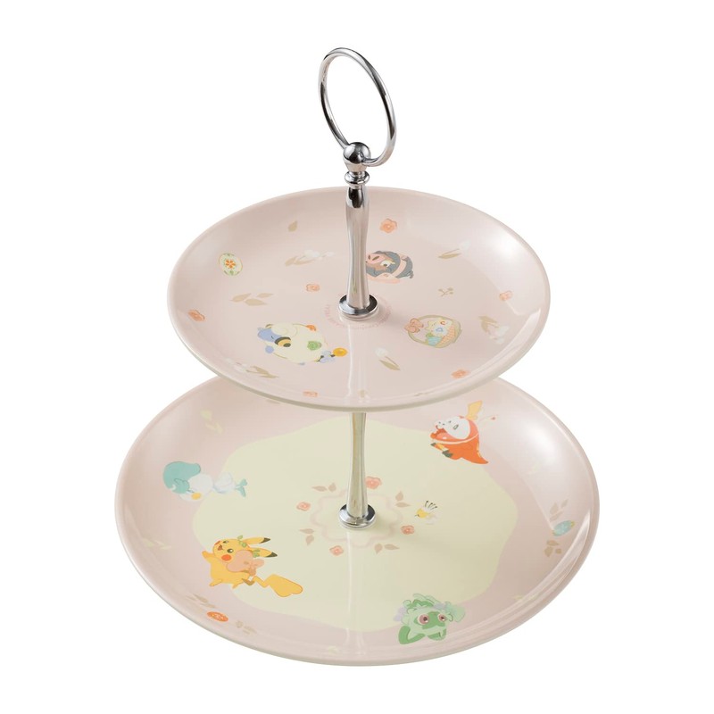 Pokemon Center Original Melamine Cake Stand - Pikachu's Easter Egg