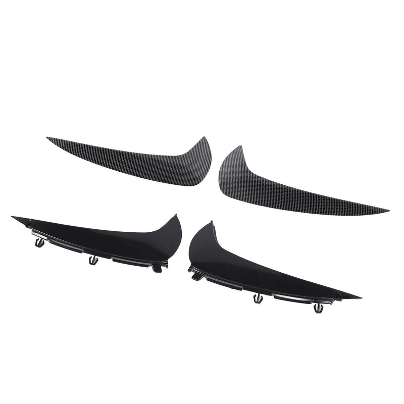 1 Pair Rear Bumper Spoiler Air Vent Cover Left Right