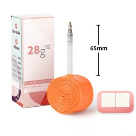 Ultralight TPU Inner Tube Road for Gravel Bike Inner Tube 28-58g Road Bike Inner Tube Graver Tube (Road Tube 65)