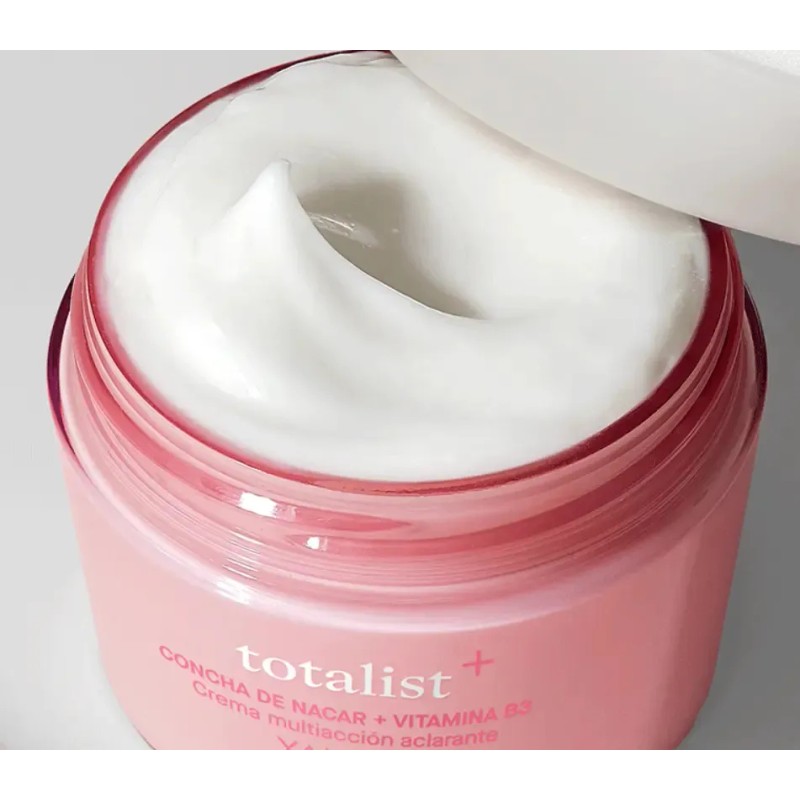 Crema Multiactiva Aclarante 100g Totalist+ Concha de Nacar Vitamina B3