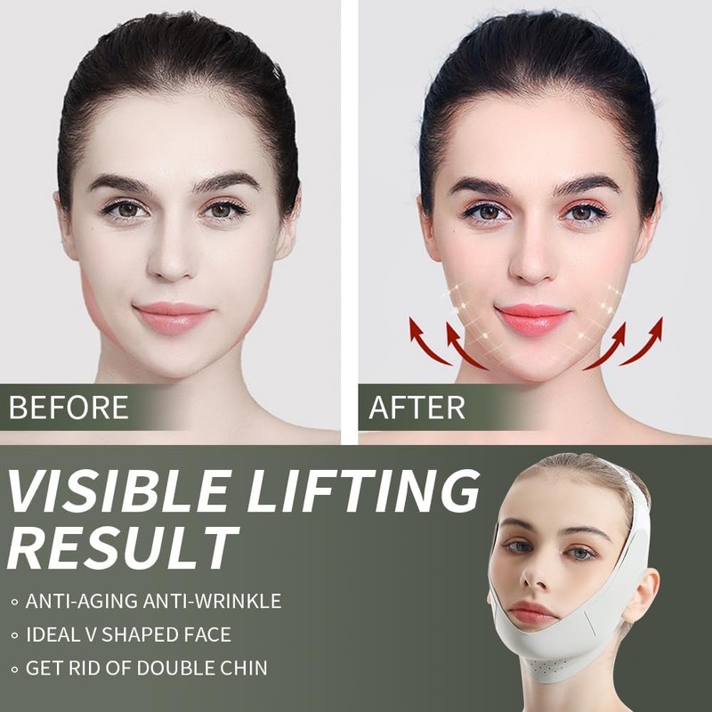 Adjustable Chin Strap for Sleeping Jawline Shaper V Line Lifting
