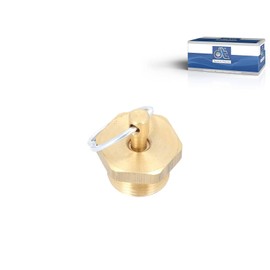 DT Spare Parts Drainage Valve 4.30029 M22 x 1.5 SW: 27 H: 17.5 mm Drain Valve for Truck, Bus, Trailer, Transporter