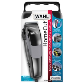 Wahl Home Cut Kit Completo para Cortar el Cabello de 16 Piezas, Cortadora de Cabello con Cuchillas de Acero Inoxidable 1 Unidad, Modelo 79449-700MX