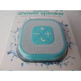 Altec Lansing Atomi Universal Bluetooth Water Resistant Shower Speaker - Teal New
