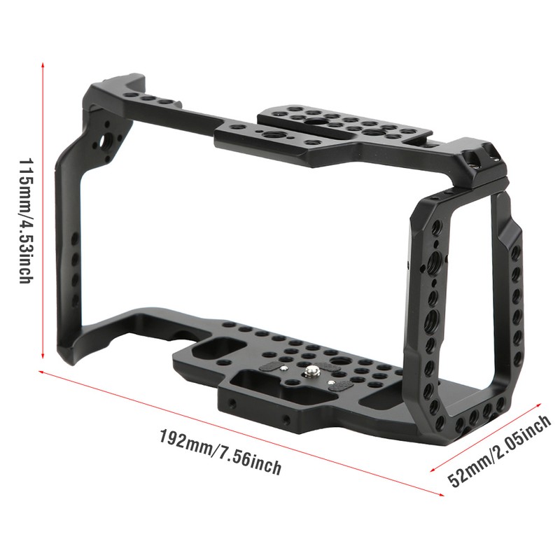 Aluminium Alloy Wear Resistant Camera Cage Extension Frame Kit for