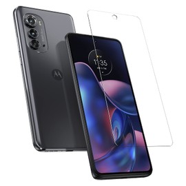 MOTOROLA Essentials Moto Edge (2022) Screen Protector - Strong 9H Tempered Glass for Scratch and Impact Protection [NOT for Edge (2020, 2021)/Edge Plus (2022)]
