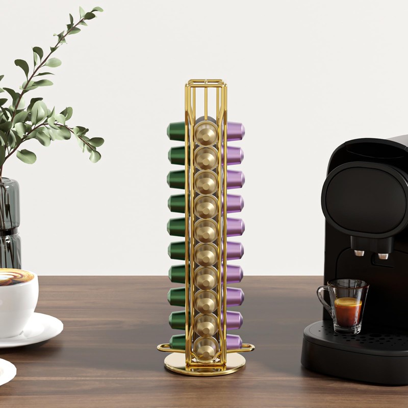 SEVENLINE Coffee Pod Holder Stand Compatible With Nespresso Original Pods
