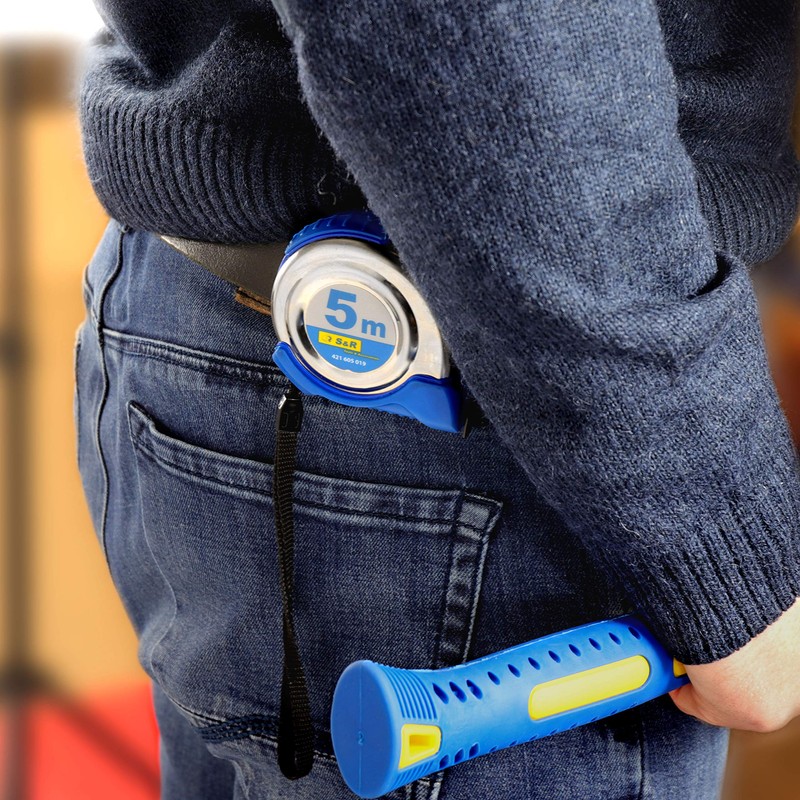S&R tape measure 5.0 m x 19 mm, conveyor belt