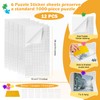 Puzzle Saver Sheets - 12 Pcs For Two 1000-Piece Puzzles