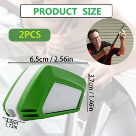 Windscreen Wiper Repair Tool, Windscreen Wiper Recutter, Windscreen Wiper Repair Tool, Windscreen Wiper Cutter Sharpener, 2 Piece Car Wiper Cutter with Cleaning Sponge