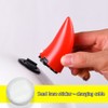 2Pcs Helmet Light Up Devil Horns Rechargeable with Quick Release