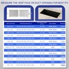 SEAL360 Magnetic Vent Covers (3-Pack), Pockets for Complete Seal, 7.5"