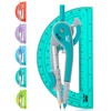 Mr. Pen Mr. Pen- Compass and Protractor Set, Green, Compass