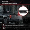 RED WOLF Tailgate Handle with Backup Camera Compatible with 2015-2017