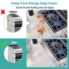 Stove Gap Covers Stainless Steel Stove Gap Filler,13.8'' to 27.5''