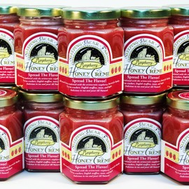 Raspberry Honey Creme 8 oz. Jar - Case of 12