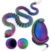 HIMS 3D Printed Snake Egg, Easter 3D Printed Snake with