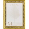A4 Paper Frame 9011N UV Protection Acrylic with Wall Hooks