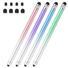 AmberVec 2-in-1 Stylus, 4 Pack