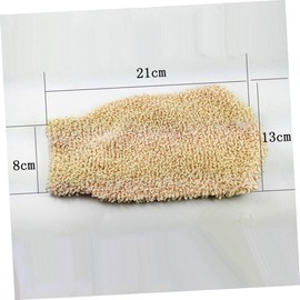 FOMIYES Exfoliating Body Scrub Glove Spa Quality Exfoliator Mitt for Dead Skin Cell Removal Deep Cleansing for Men and Women Use Shower for Smooth Skin