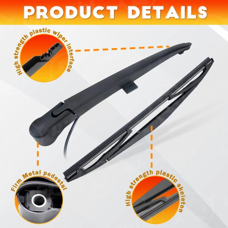 Brazo limpiaparabrisas trasero con cuchilla para 15277756 07-13 GM Escalade