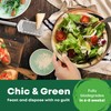 DISPOSABLE GREEN – Round Disposable Plates, Areca Leaf Serving Plates,
